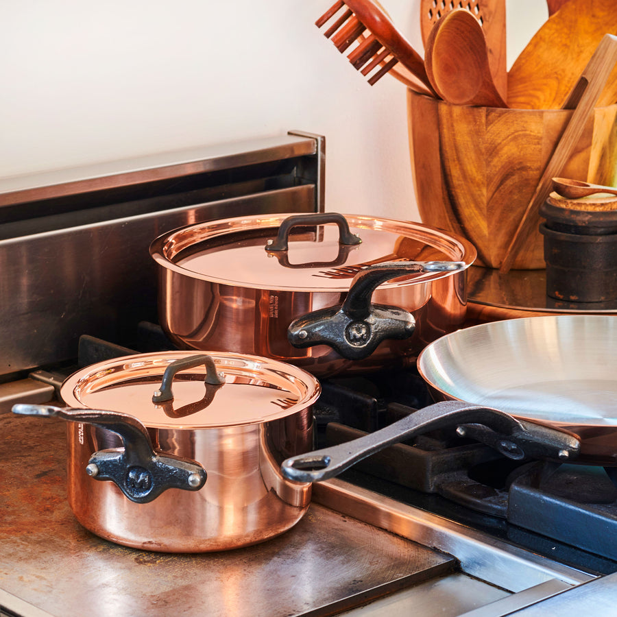 Mauviel M200Ci Copper Cookware Set - 5 Piece – Cutlery and More
