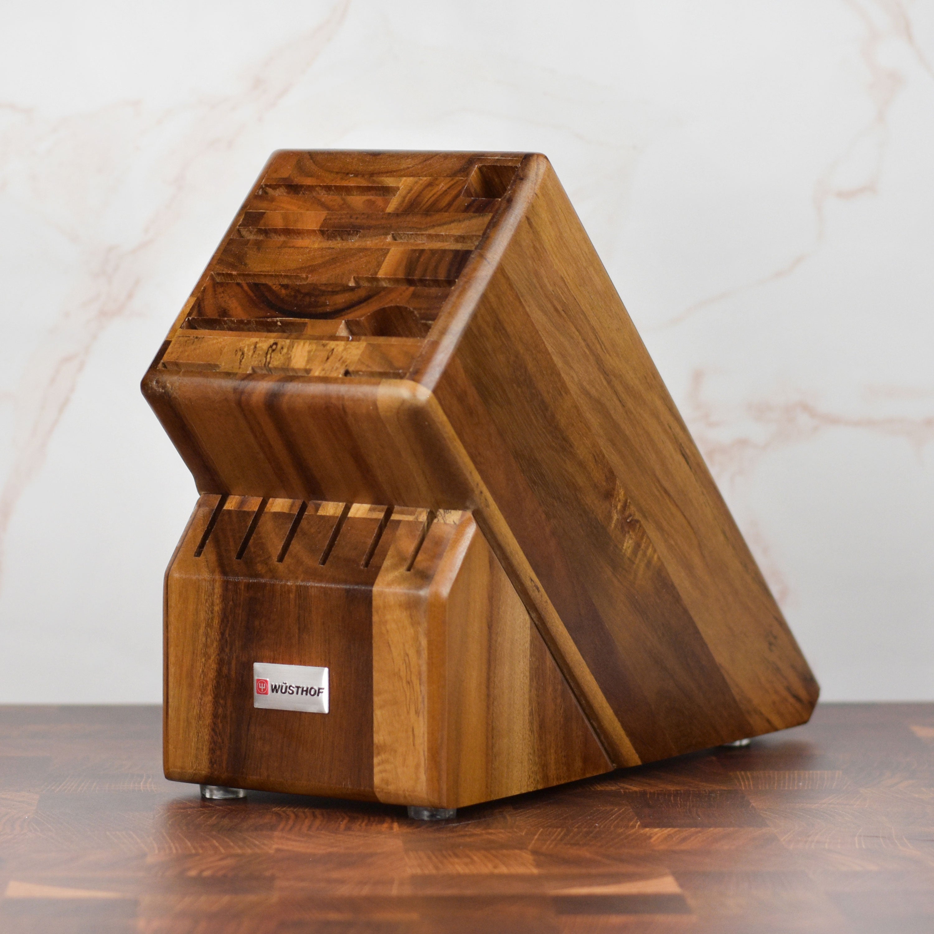 Wusthof Classic Knife Block Set 16 Piece Acacia Cutlery and More