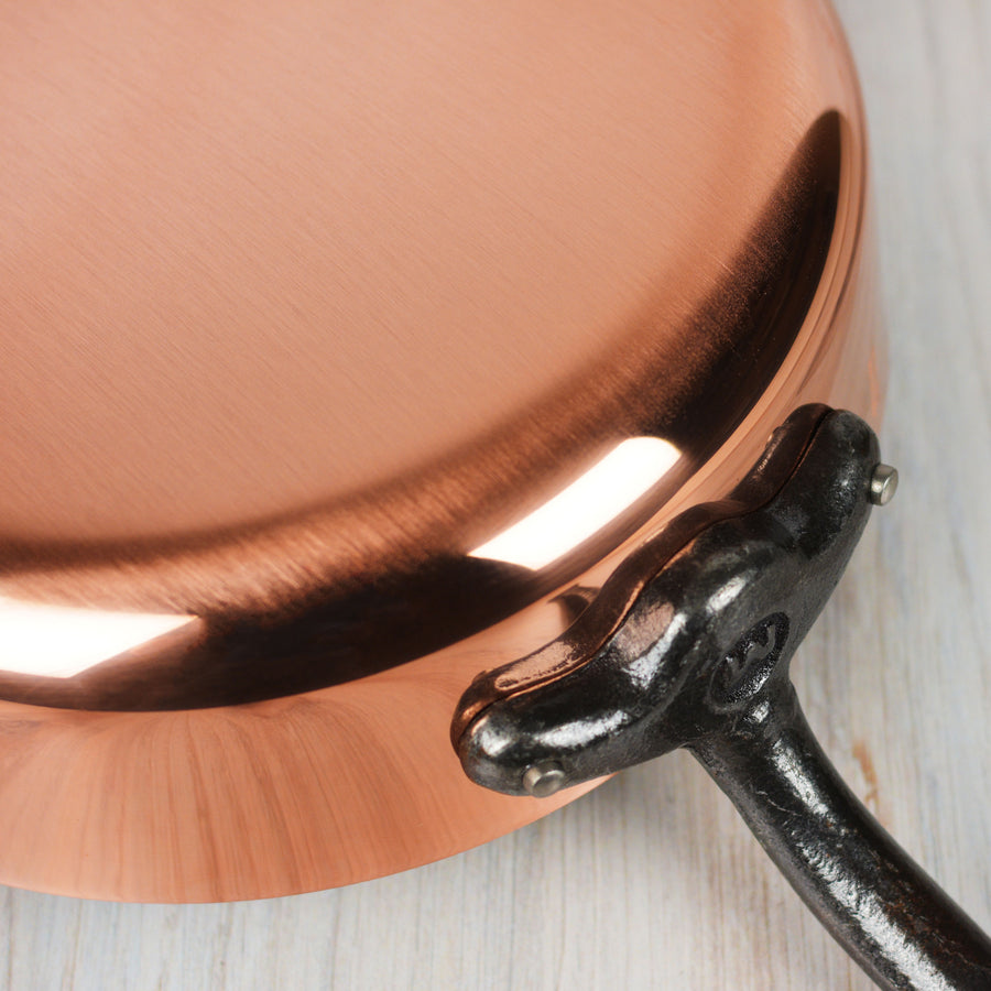 Mauviel M'heritage M200ci 2.0 mm Copper Frying Pan, 12-In.