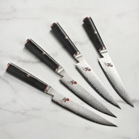 Miyabi Kaizen Steak Knife Set with Bamboo Case - 4 Piece – Cutlery