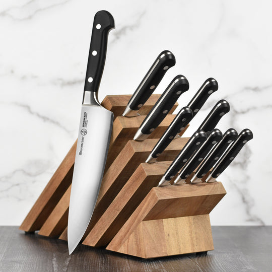 Messermeister Meridian Elite 11 Piece Magnetic Knife Block Set