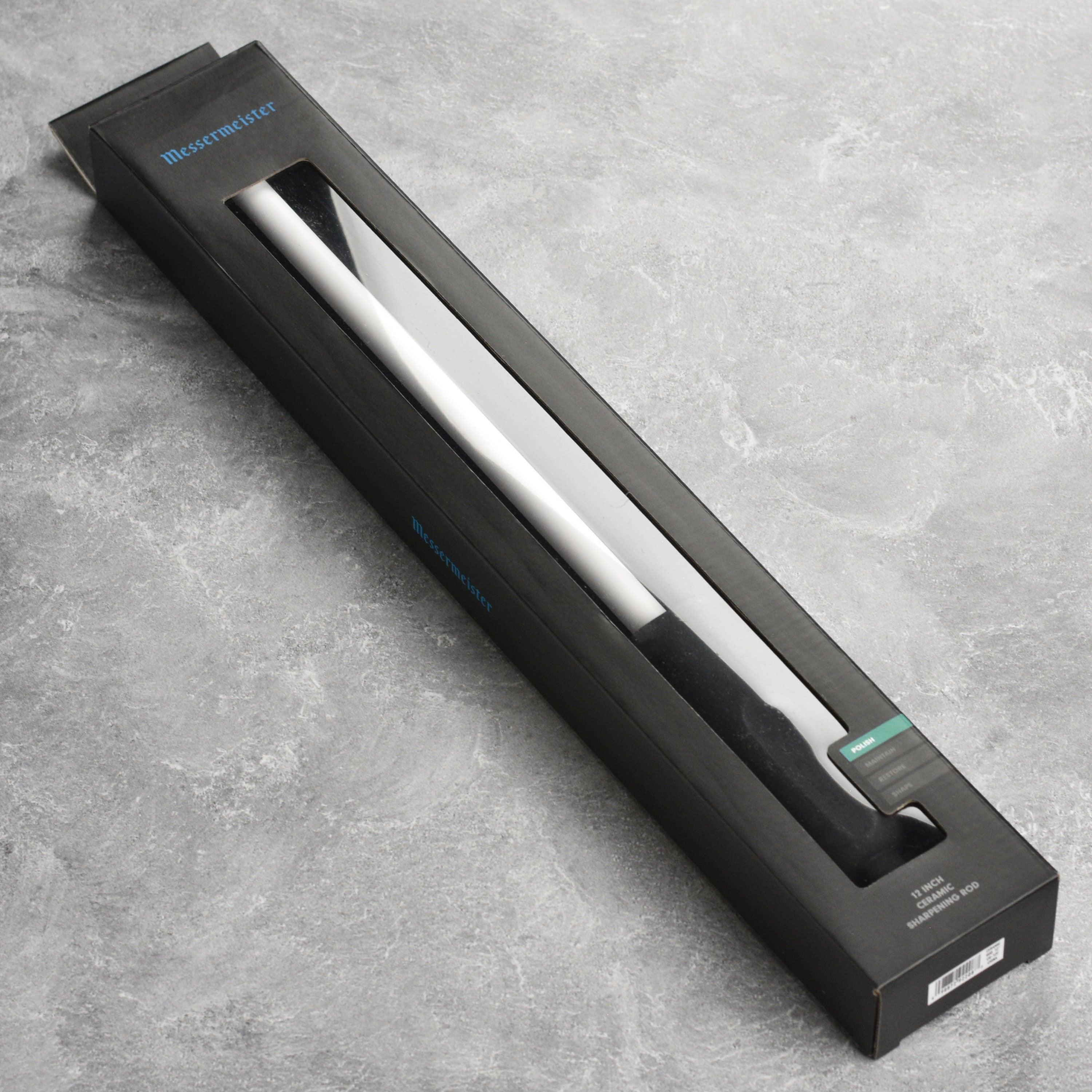 Messermeister Ceramic Sharpening Rod 12" Cutlery and More