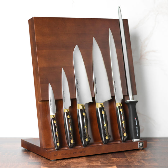 Kramer Carbon 2.0 7 Piece Magnetic Easel Knife Block Set
