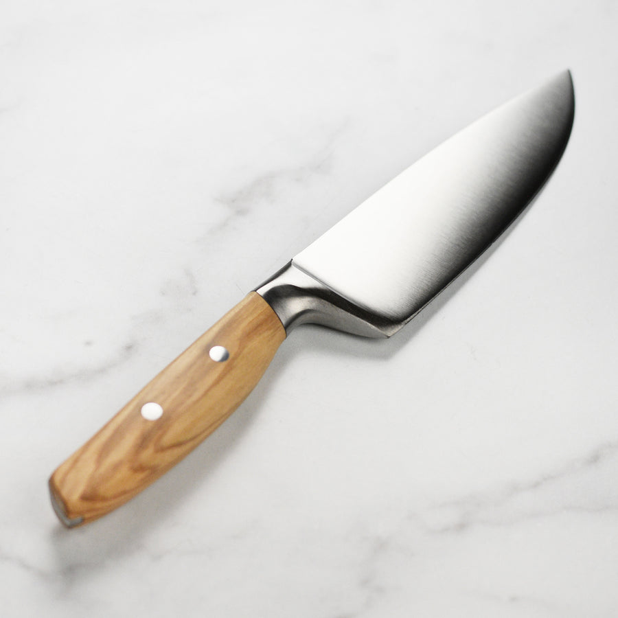 Wusthof Amici 6 inch Chef's Knife, Olive Wood Handles