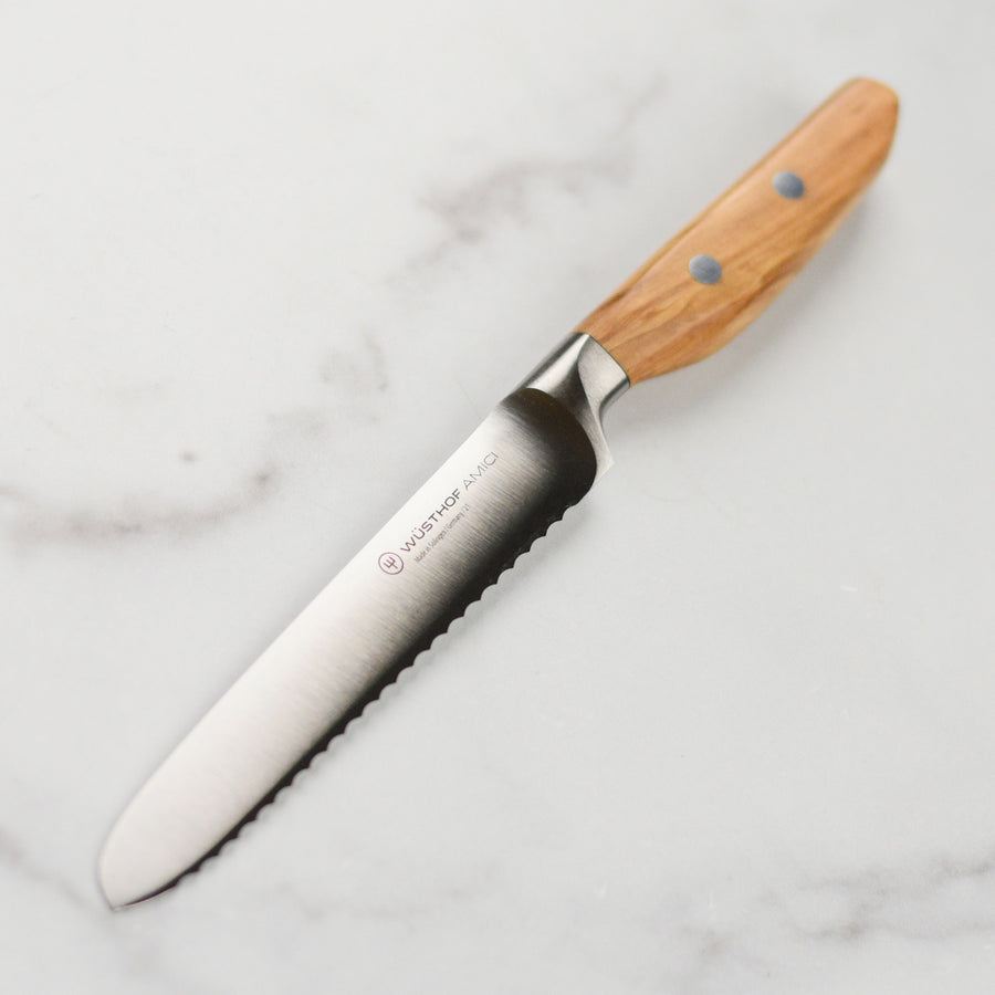 Wusthof Amici 5" Serrated Utility Knife