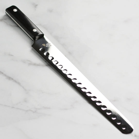 Shun Classic 12" Hollow Edge Brisket Knife with Saya