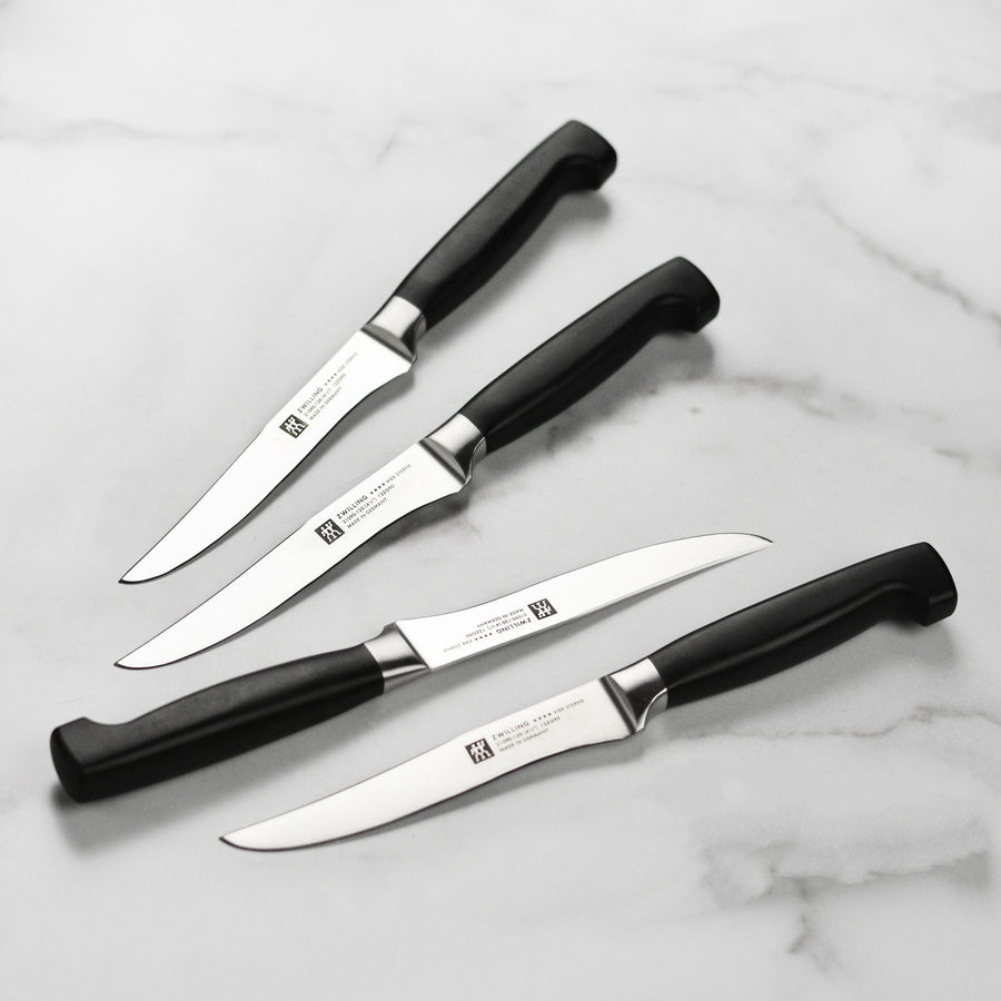 ZWILLING J.A. Henckels Four Star Steak Knives, Set of 4 + Reviews