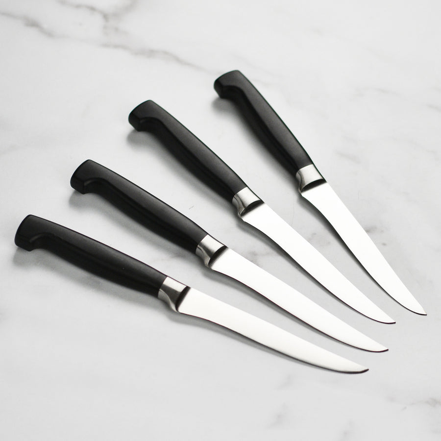Zwilling J.A. Henckels Stainless Steel 4 Piece Serrated Steak Knife Set