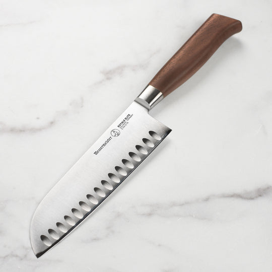 Messermeister Royale Elite 7" Hollow Edge Santoku Knife