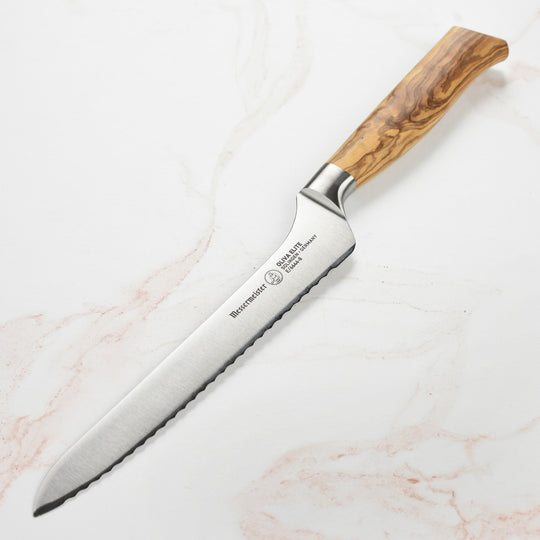 Messermeister Oliva Elite 8" Offset Bread Knife