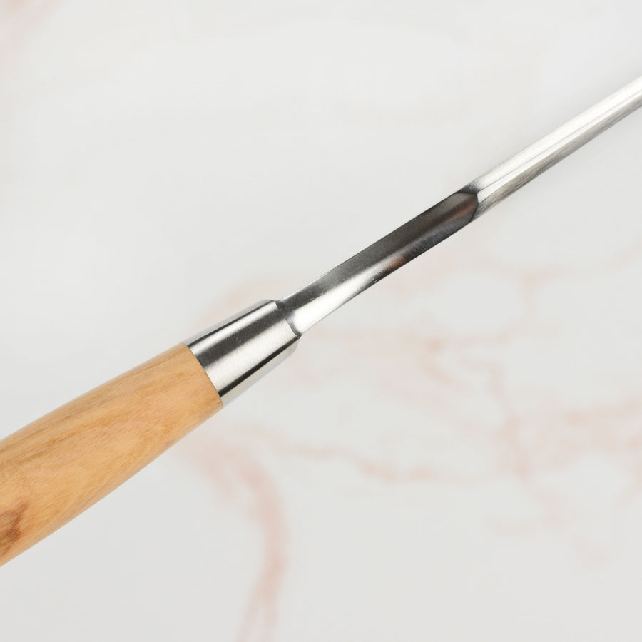Sabatier Carving Set with Olivewood Handle — Flotsam + Fork