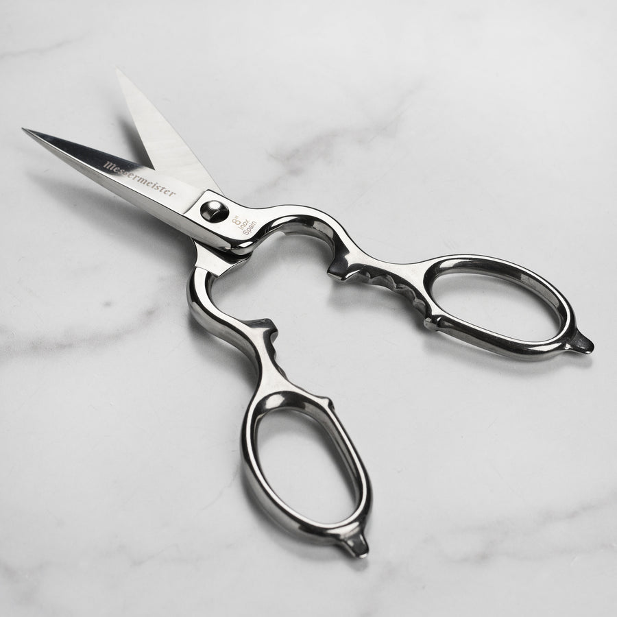 Messermeister 6-Inch Culinary Scissors, Green - All-Purpose Kitchen  Scissors - 2Cr13 Stainless Steel & Nylon Slip-Resistant Handles