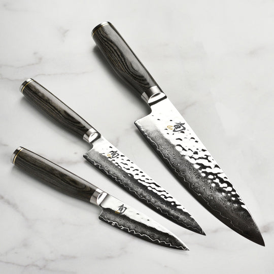Shun Premier Grey 3 Piece Knife Set