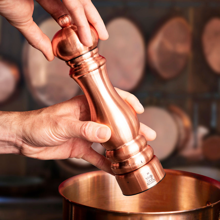 Peugeot Copper Salt & Pepper Mill Set - 8.75 Paris – Cutlery and More