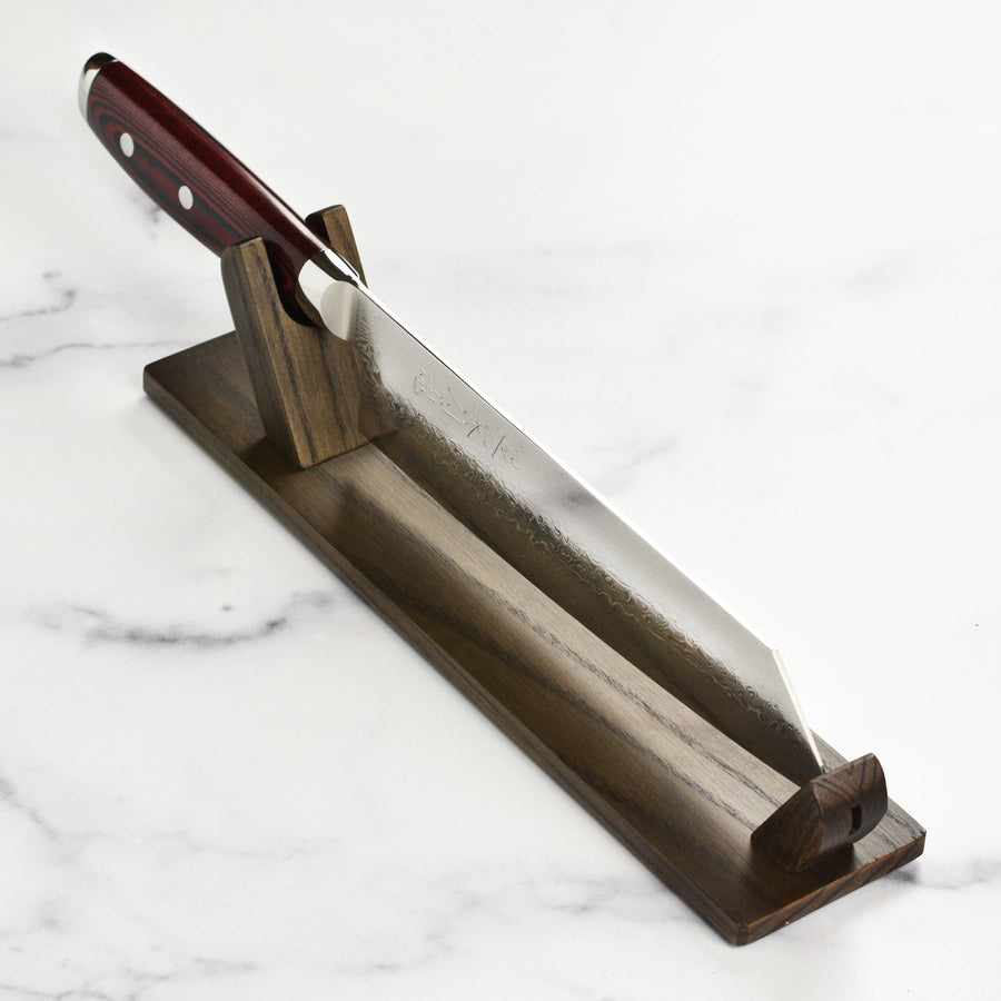 Yaxell Super Gou 8" Kiritsuke Knife with Stand