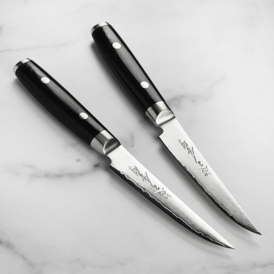 Yaxell Ran Plus 2 Piece Steak Knife Set