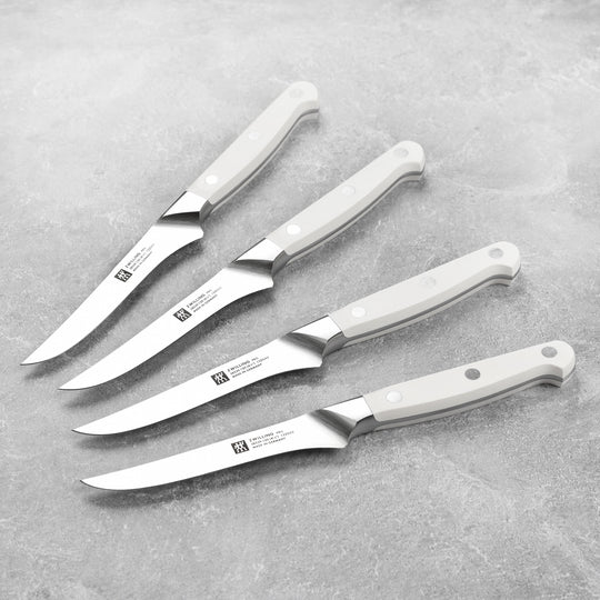 Zwilling Pro Le Blanc 4 Piece Steak Knife Set