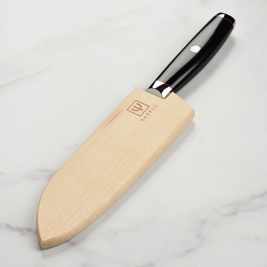 Yaxell Magnetic Wooden Sheath for 6.5" Santoku Knife