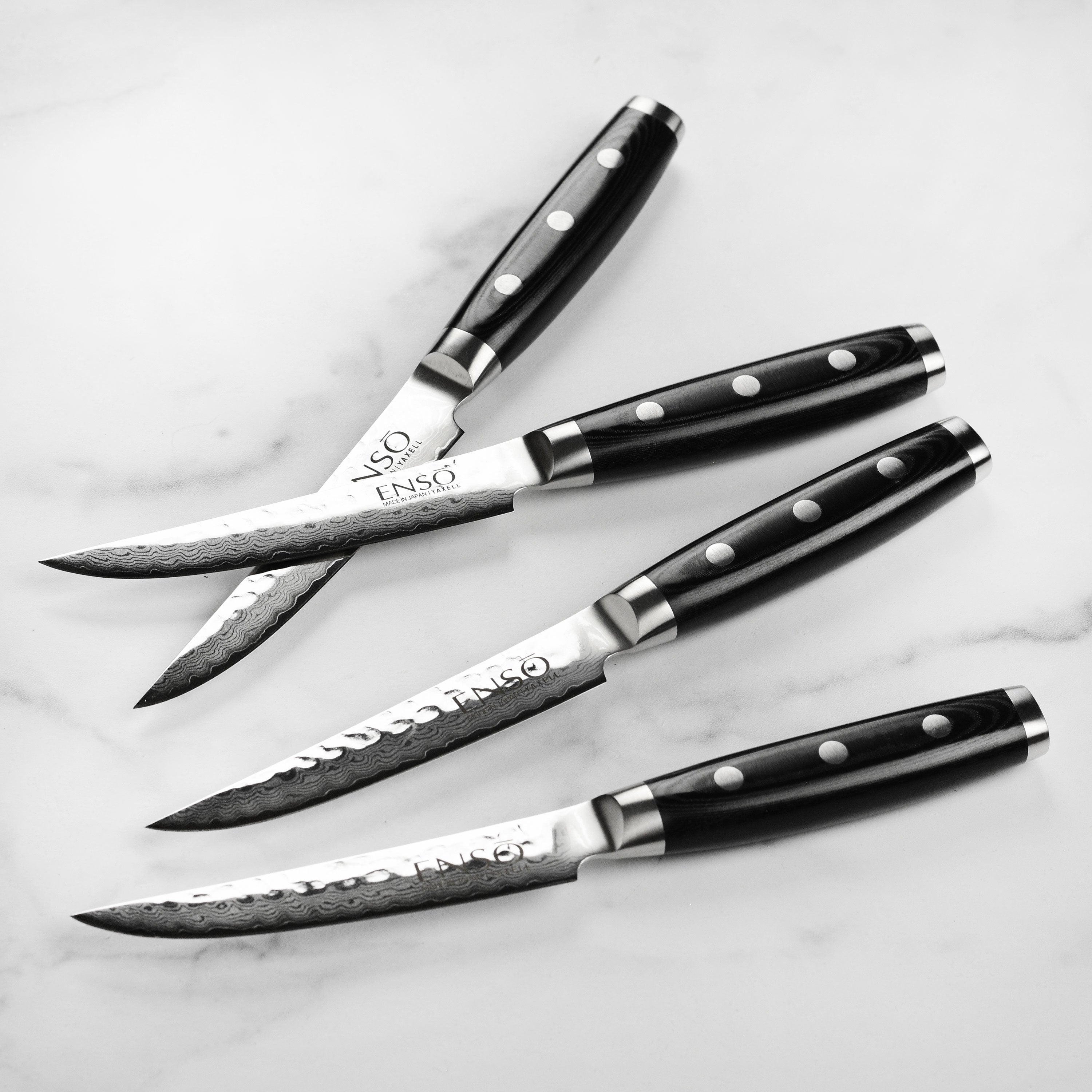 Enso HD Steak Knife Set 4 Piece Cutlery and More