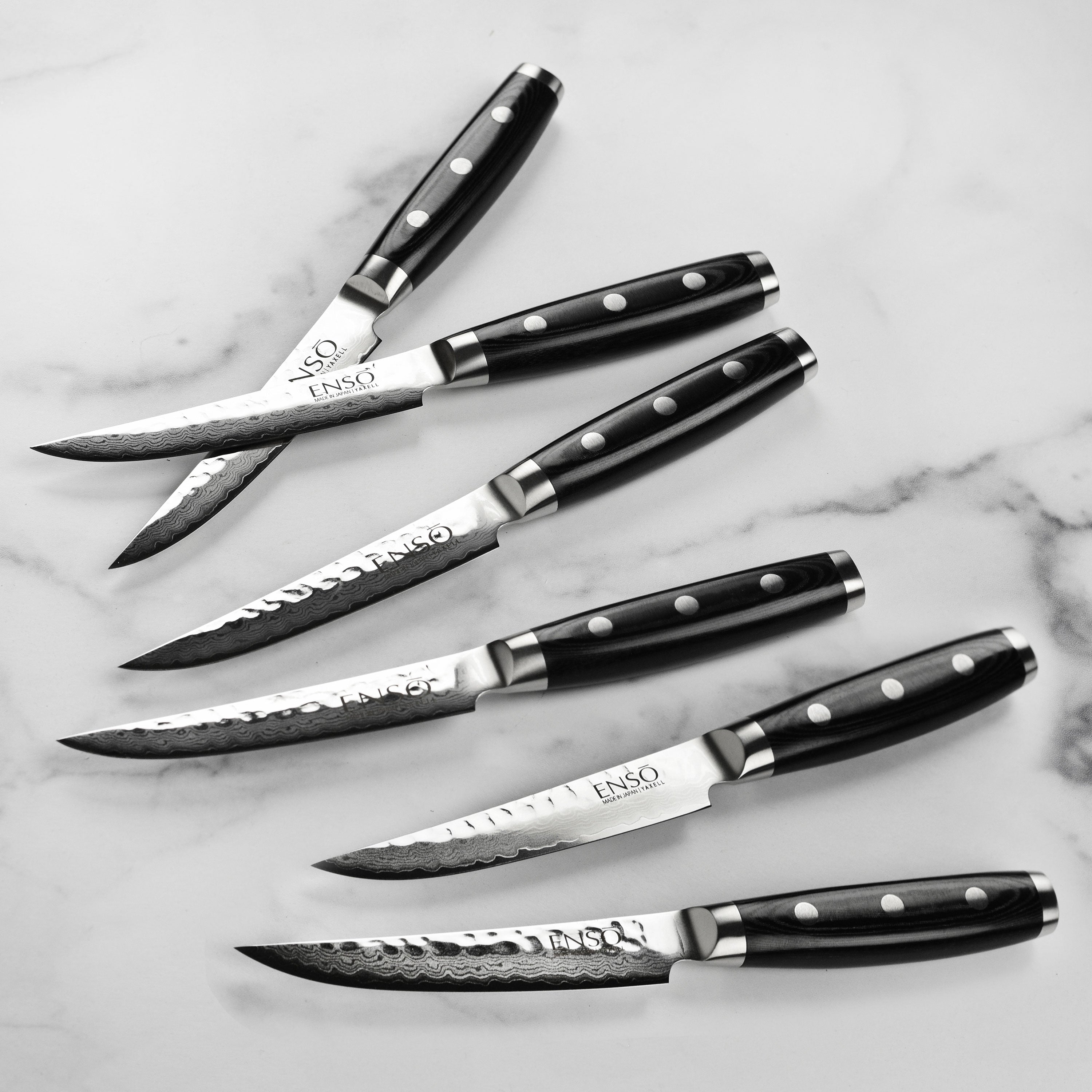 Enso HD Steak Knives 6 Piece Set Cutlery and More