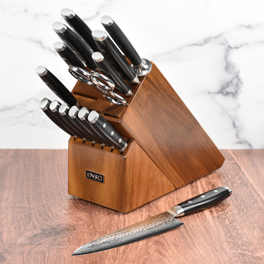 Enso Knife Set - Made in Japan - HD Series - VG10 Hammered