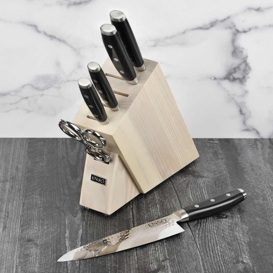 Enso HD Knife Block Set - 7 Piece – Cutlery and More
