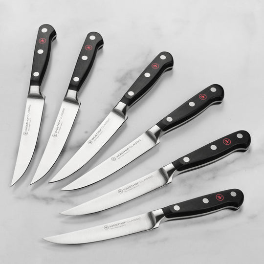 Wusthof Classic 6 Piece Steak Knife Set