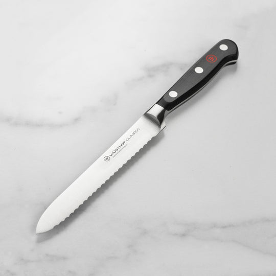 Wusthof Classic 5" Serrated Utility Knife