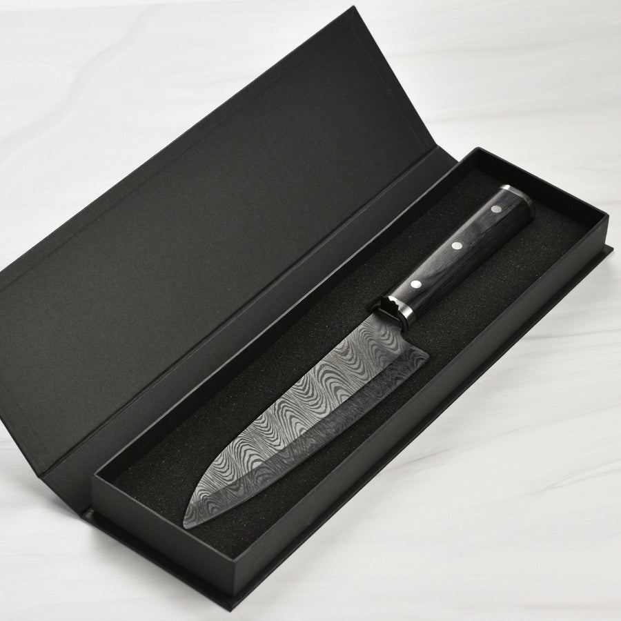 Kyocera Premier Elite 7" HIP Black Ceramic Chef's Knife