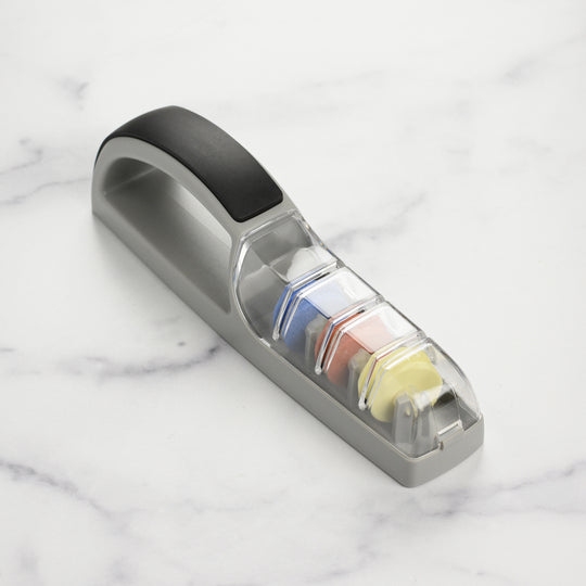 Global 3 Stage Grey MinoSharp III Ceramic Water Stone Sharpener