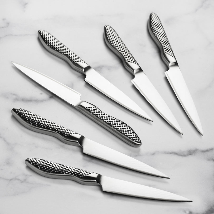 Technique Set of 6 Steak Knives from Around the World 