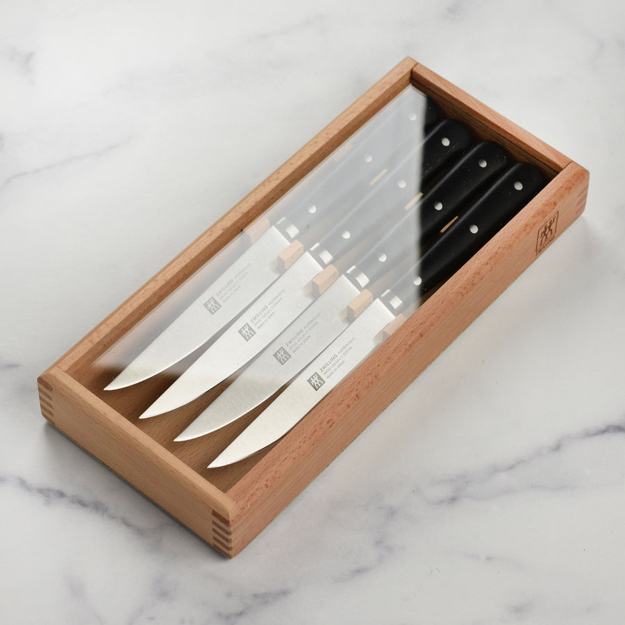Zwilling Porterhouse Steak Knives in Box, Set of 4