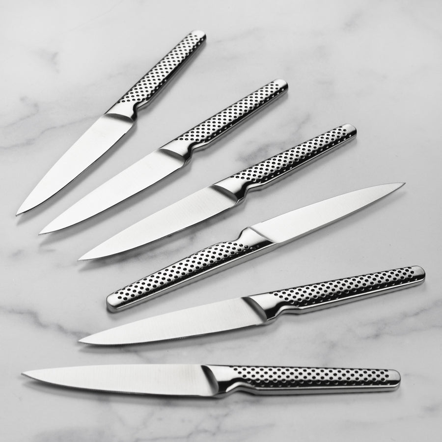 6 Piece Stainless Knife Set Professional Serrated Steak Knives Kitchen  Tools USA 