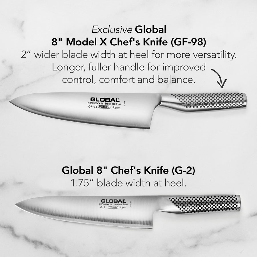 Global 8" Model X Chef's Knife