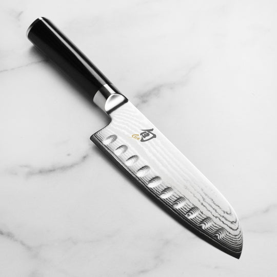 Shun Classic 7" Hollow Edge Santoku Knife