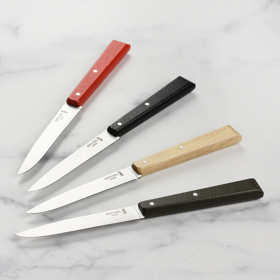 Opinel Steak Knives - 4 Piece Set - Loft – Cutlery and More