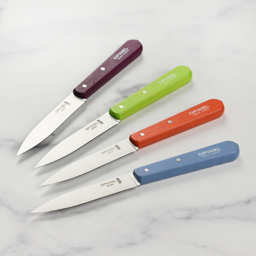 Opinel 4 Piece Stainless Steel Paring Knife Set