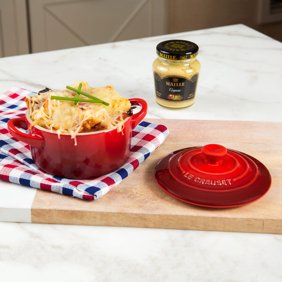 Le Creuset Mini Round Cocotte - Cerise – The Happy Cook