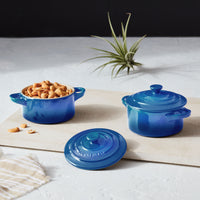 Le Creuset Stoneware Mini Cocotte & Cookbook Set - 5 Piece