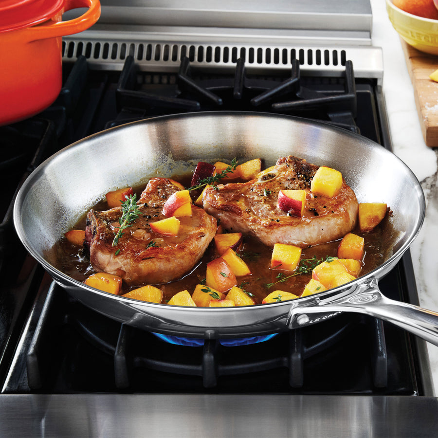 Le Creuset Stainless Steel 12" Skillet