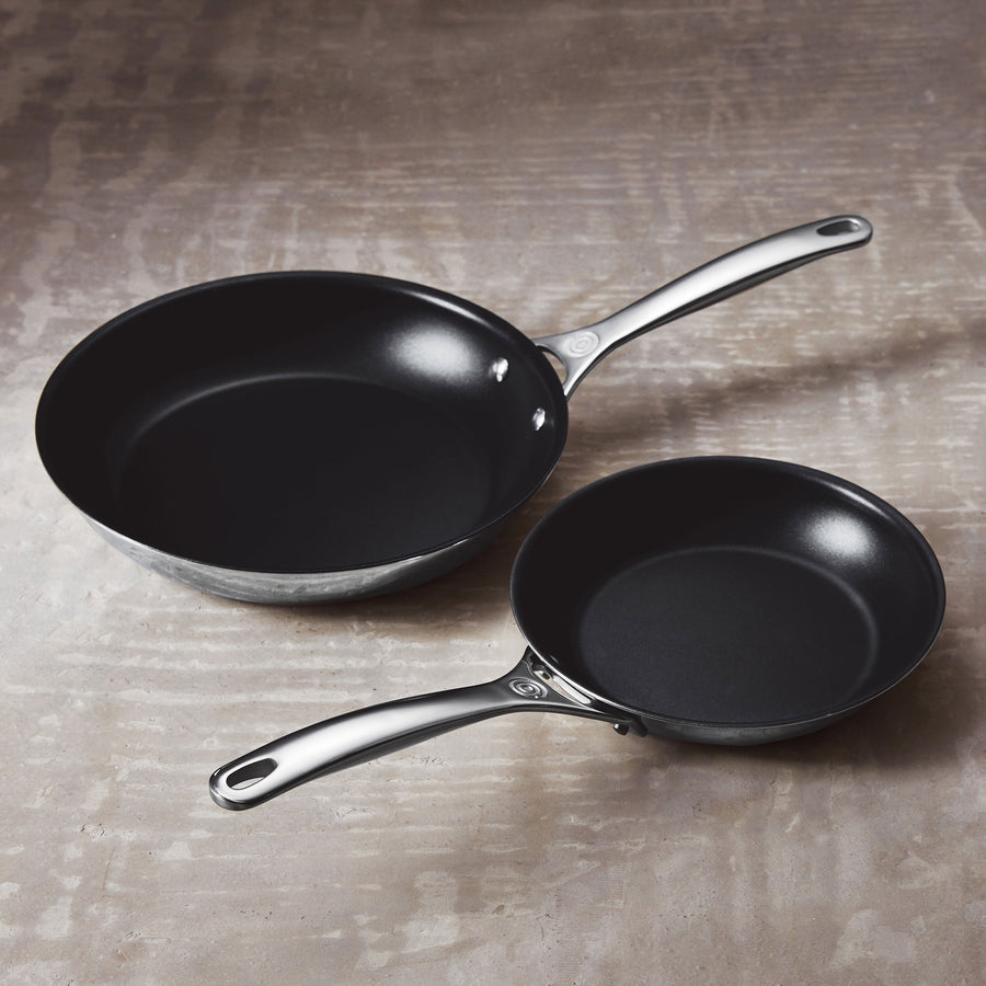  Le Creuset Tri-Ply Stainless Steel 10 Fry Pan: Home