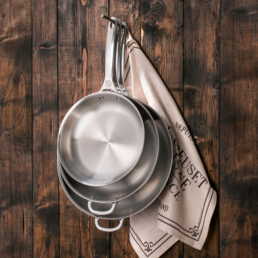All-Clad d5 Stainless-Steel Deep Skillet Set