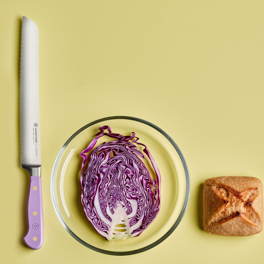 Wusthof Classic 9" Purple Yam Double Serrated Bread Knife