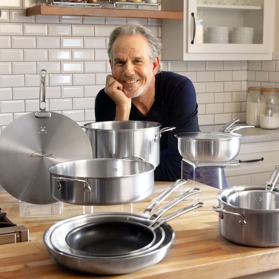 Thomas Keller Insignia Commercial Clad Stainless Steel Stock Pots – Hestan  Culinary