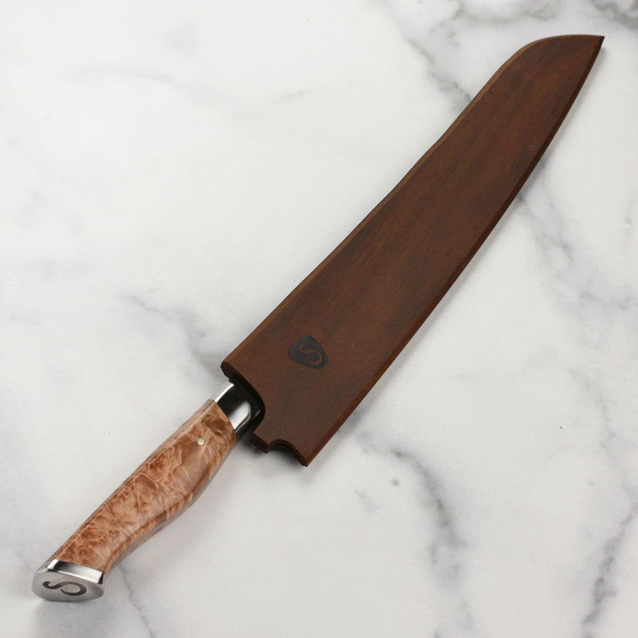 10 Carbon Steel Bread Knife - STEELPORT Knife Co.