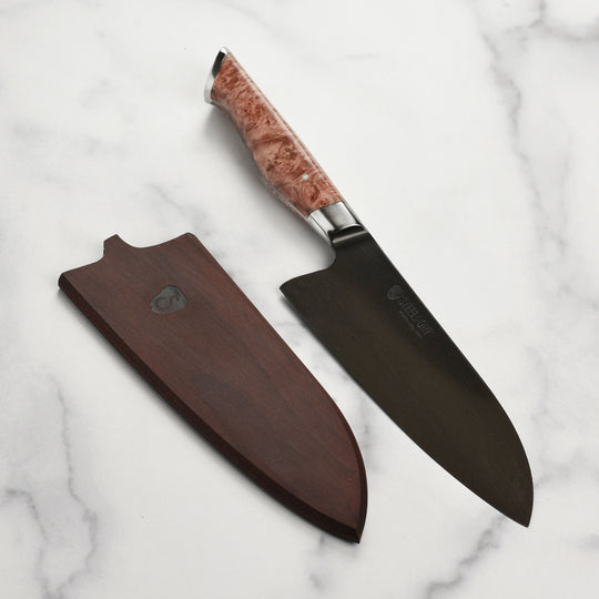 Steelport Carbon Steel 6" Chef's Knife with Oregon Maple Magnetic Sheath