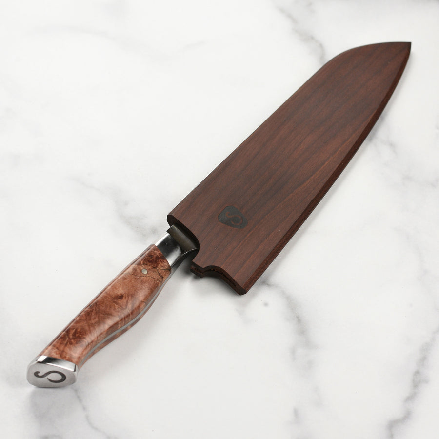 Steelport Carbon Steel 8" Chef's Knife with Oregon Maple Magnetic Sheath