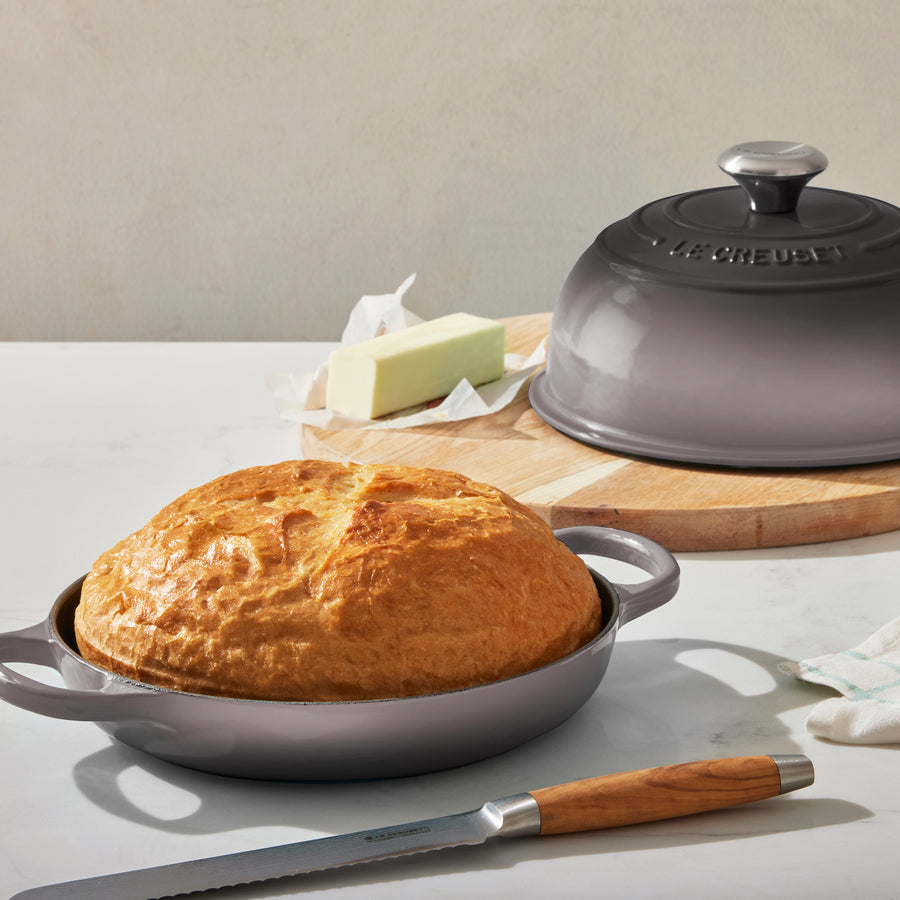 We tried the Le Creuset Bread Oven and it's totally gorgeous