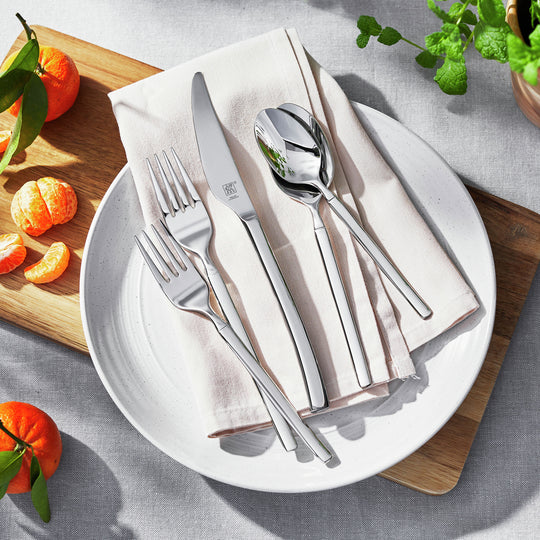 Zwilling Opus 45 Piece Stainless Steel Flatware Set