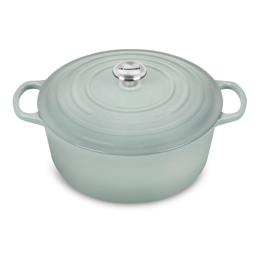 Le Creuset Dutch Oven 9-qt Cast Iron Round Sea Salt – Cutlery